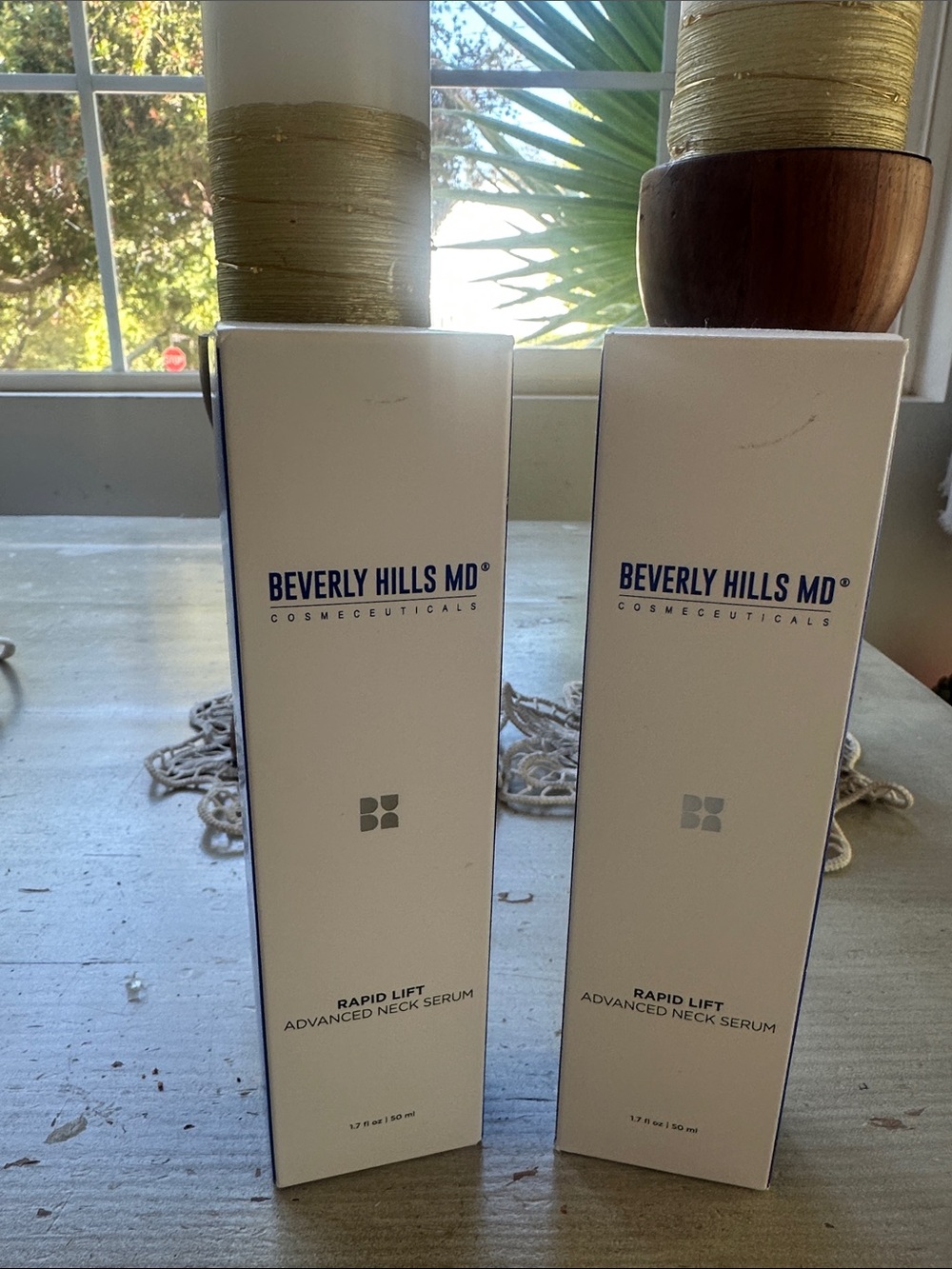 2-Beverly Hills MD Cosmecuticals Rapid Lift Advanced Neck Serums 1.7oz each